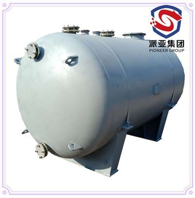 Горизонтальний скляний резервуар для зберігання